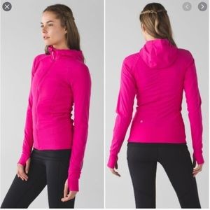 Bright pink reversible Lululemon jacket!